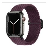 PSGT Apple Watch Gs Dt Pro T800 Ultra 3 4 5 6 7 8 Se 42 44 45 49 mm ve Ultra Replıka Uyumlu Kordon - Şarap Kırmızısı - 42-44-45-49MM