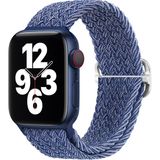Psgt Apple Watch Gs Dt Pro T800 Ultra Uyumlu Kordon - Mavi - Beyaz - 38-40-41MM