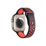 PSGT Apple Watch Seri: 1/2/3/4/5/6/se/7/8/9 (38-40-41MM) Ve Seri 10 (42MM) Uyumlu Silikon Kordon Dilekli
