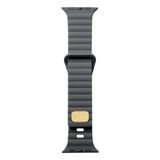 Psgt Apple Watch Ultra 1 2 3 4 5 6 7 8 Se Nike 42-44-45-49 MM S10(46) MM Dalgalı Şerit Tasarımlı Renkli Delikli Silikon Kordon - 42-44-45-49mm - Gri
