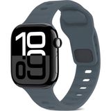 PSGT Apple Watch Uyumlu 3 /4/ 5/ 6/ 7/ 8 /9 /se 42-44-45-4 mm ve SERI10 (46MM) Uyumlu Kordon Dt 50 - Füme - 42-44-45-49MM