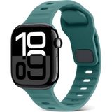 PSGT Apple Watch Uyumlu 3 /4/ 5/ 6/ 7/ 8 /9 /se 42-44-45-4 mm ve SERI10 (46MM) Uyumlu Kordon Dt 57 - Pine Yeşil - 42-44-45-49MM