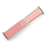 PSGT Apple Watch Uyumlu 38-40-41 S10(42) 1/2/3/4/5/6/se/7/8/ Kordon Alpin Loop Kordon - Buzlu Pembe - (38/40/41MM)S10 S11(42MM)