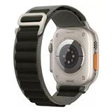 PSGT Apple Watch Uyumlu 38-40-41 S10(42) 1/2/3/4/5/6/se/7/8/ Kordon Alpin Loop Kordon - Yeşil - Siyah - (38/40/41MM)S10 S11(42MM)