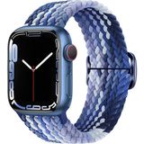 PSGT Apple Watch Uyumlu 38-40-41 S10(42) 1/2/3/4/5/6/se/7/8/ Kordon pride Kordon - Mavi - Açık Mavi - Beyaz - 38-40-41MM