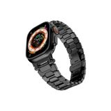 PSGT Apple Watch Uyumlu 42-44-45-46-49 mm Seri 1/2/3/4/5/6/se/7/8/10 ultra Çelik PremiumFit Loop Kordon