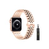 PSGT Apple Watch uyumlu 49-45-44-42mm Rolex Metal Kordon