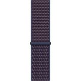 Psgt Apple Watch Uyumlu Gs Dt Pro T500 Ultra 3 4 5 6 7 8 9 Se 42 44 45 49 mm Kordon Kayış Bileklik Hasır Örgü - Angel Mavi - 42-44-45-49mm