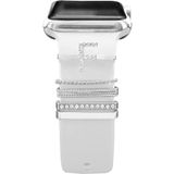 PSGT Apple Watch Uyumlu Harfli Charm Aksesuar Tüm Seriye Uyumlu Akıllı Saay Charm F