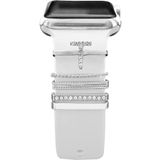 PSGT Apple Watch Uyumlu Harfli Charm Aksesuar Tüm Seriye Uyumlu Akıllı Saay Charm T