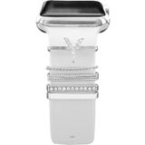 PSGT Apple Watch Uyumlu Harfli Charm Aksesuar Tüm Seriye Uyumlu Akıllı Saay Charm Y