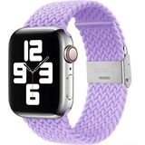 PSGT Apple Watch Uyumlu Yeni Ayarlanabilir Örgülü Esnek Kordon 40MM 41MM 438MM Pr Pro 2032 - Lila - 38-40-41MM