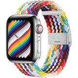PSGT Apple Watch Uyumlu Yeni Ayarlanabilir Örgülü Esnek Kordon 40MM 41MM 438MM Pr Pro 2036 - Pride Edition - 38-40-41MM