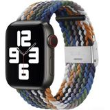 PSGT Apple Watch Uyumlu Yeni Ayarlanabilir Örgülü Esnek Kordon 42MM 44MM 45MM 49 mm Pr Pro 2023 - Renkli - 42-44-45-49MM