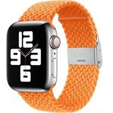 PSGT Apple Watch Uyumlu Yeni Ayarlanabilir Örgülü Esnek Kordon 42MM 44MM 45MM 49 mm Pr Pro 2031 - Turuncu - 42-44-45-49MM
