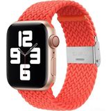 PSGT Apple Watch Uyumlu Yeni Ayarlanabilir Örgülü Esnek Kordon 42MM 44MM 45MM 49 mm Pr Pro 2039 - Koyu Turuncu - 42-44-45-49MM