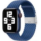 PSGT Apple Watch Uyumlu Yeni Ayarlanabilir Örgülü Esnek Kordon 42MM 44MM 45MM 49 mm Pr Pro 2053 - Koyu Mavi - 42-44-45-49MM