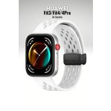PSGT Huawei Watch Fit 4/fit 4 Pro/fit 3 Kordon Silikon Delikli Magnet Strap (FİT/FİT 2 UYUMLU DEĞİLDİR)