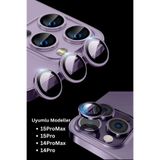 PSGT Iphone 14 Pro Uyumlu Ve Iphone 14 Pro Max Uyumlu Metal Kamera Lens Koruyucu
