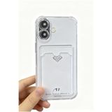 PSGT iPhone 17 ile Uyumlu Kartlık Kılıf, Kamera Korumalı, Şeffaf, Darbe Emici