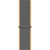 PSGT Psgt apple Watch Gs Dt Pro T500 Ultra 3 4 5 6 7 8 9 Se 38-40-41 S10(42) MM Kordon Kayış Bileklik Hasır Örgü - Gri - Turuncu - 38-40-41MM