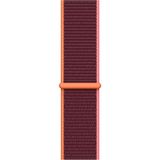 PSGT Psgt apple Watch Gs Dt Pro T500 Ultra 3 4 5 6 7 8 9 Se 42 44 45 49 mm Kordon Kayış Bileklik Hasır Örgü - Turuncu - Bordo - 38-40-41mm