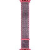 PSGT Psgt apple Watch Gs Dt Pro T500 Ultra 3 4 5 6 7 8 9 Se38-40-41mm Kordon Kayış Bileklik Hasır Örgü - Fuşya