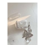 PSGT Şeffaf kalili kulaklık kutusu AirPods Pro2 sevimli kulaklık yumuşak kapak
