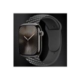 PSGT Watch Uyumlu Carbon Fiber Renkli Silikon Kordon 38-40-41mm Seri 10 42mm