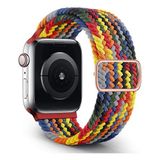 PSGT Watch Uyumlu Seri 1/2/3/4/5/6/se/7/8/9 38/40/41mm - S10-11(42MM) Kordon Pride - Koyu Gökkuşağı - 38-40-41MM