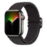 PSGT Watch Uyumlu Seri 1/2/3/4/5/6/se/7/8/9 38/40/41mm - S10-11(42MM) Kordon Pride - Parlak Siyah - 38-40-41MM