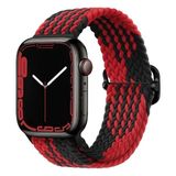 PSGT Watch Uyumlu Seri 1/2/3/4/5/6/se/7/8/9 38/40/41mm - S10-11(42MM) Kordon Pride - Siyah - Kırmızı - 38-40-41MM