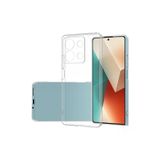 PSGT Xiaomi Redmi Note 13 Pro 4G ve Poco M6 Pro 4G ile Uyumlu Kılıf, Şeffaf Soft