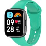 PSGT Xiaomi Redmi Watch 3 Active Uyumlu Kordon Spor Şık Tasarım Yumuşak Jel Silikon Kayış - Turkuaz - Redmi Active 3