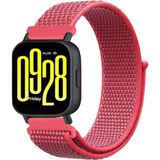 PSGT Xiaomi Redmi Watch 5 Active (22MM) Naylon Saat Kayışı Huawei Watch Gt2e/gt2/gt2 Pro/gt3 Pro/gt4/gt5 Pro 46mm - Koyu Pembe