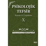 Psikolojik Tefsir Kuram ve Uygulama 10 - Abdurrahman Kasapoğlu