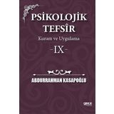 Psikolojik Tefsir Kuram ve Uygulama 9
