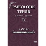 Psikolojik Tefsîr Kuram ve Uygulama 9