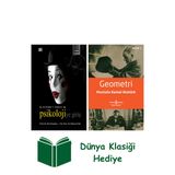 Psikolojiye Giriş + Geometri + Dünya Klasiği Hediye
