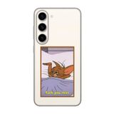 PSR aksesuar (1303) Şeffaf Şeffaf Telefon Kılıfı Samsung S23 Plus ile uyumlu