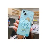 PSR aksesuar (3680) Cinnamoroll Cinnamoroll Desenli Şeffaf Silikon Telefon Kılıfı iPhone 15 ile uyumlu