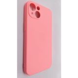 PSR aksesuar (3786) Şeker Pembe Kamera Korumalı Içi Kadife Telefon Kılıfı Iphone 13 ile uyumlu