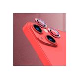 PSR aksesuar (3798) Kırmızı Kırmızı Kamera Koruyucu Lens Iphone 13 Mini ile uyumlu