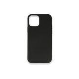 PSR aksesuar (3952) Siyah Nano Içi Kadife Silikon Lansman Telefon Kılıfı Iphone 12 Pro ile uyumlu