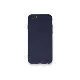 PSR aksesuar (3983) Lacivert Nano Içi Kadife Silikon Lansman Telefon Kılıfı Iphone 6 ile uyumlu