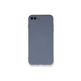 PSR aksesuar (4013) Gri Nano Içi Kadife Silikon Lansman Telefon Kılıfı Iphone 8 Plus ile uyumlu