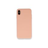 PSR aksesuar (4022) Pembe Nano Içi Kadife Silikon Lansman Telefon Kılıfı Iphone X ile uyumlu
