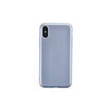 PSR aksesuar (4024) Sky Blue Nano Içi Kadife Silikon Lansman Telefon Kılıfı Iphone X ile uyumlu
