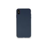 PSR aksesuar (4031) Lacivert Nano Içi Kadife Silikon Lansman Telefon Kılıfı Iphone X ile uyumlu