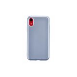 PSR aksesuar (4039) Sky Blue Nano Içi Kadife Silikon Lansman Telefon Kılıfı Iphone Xr ile uyumlu